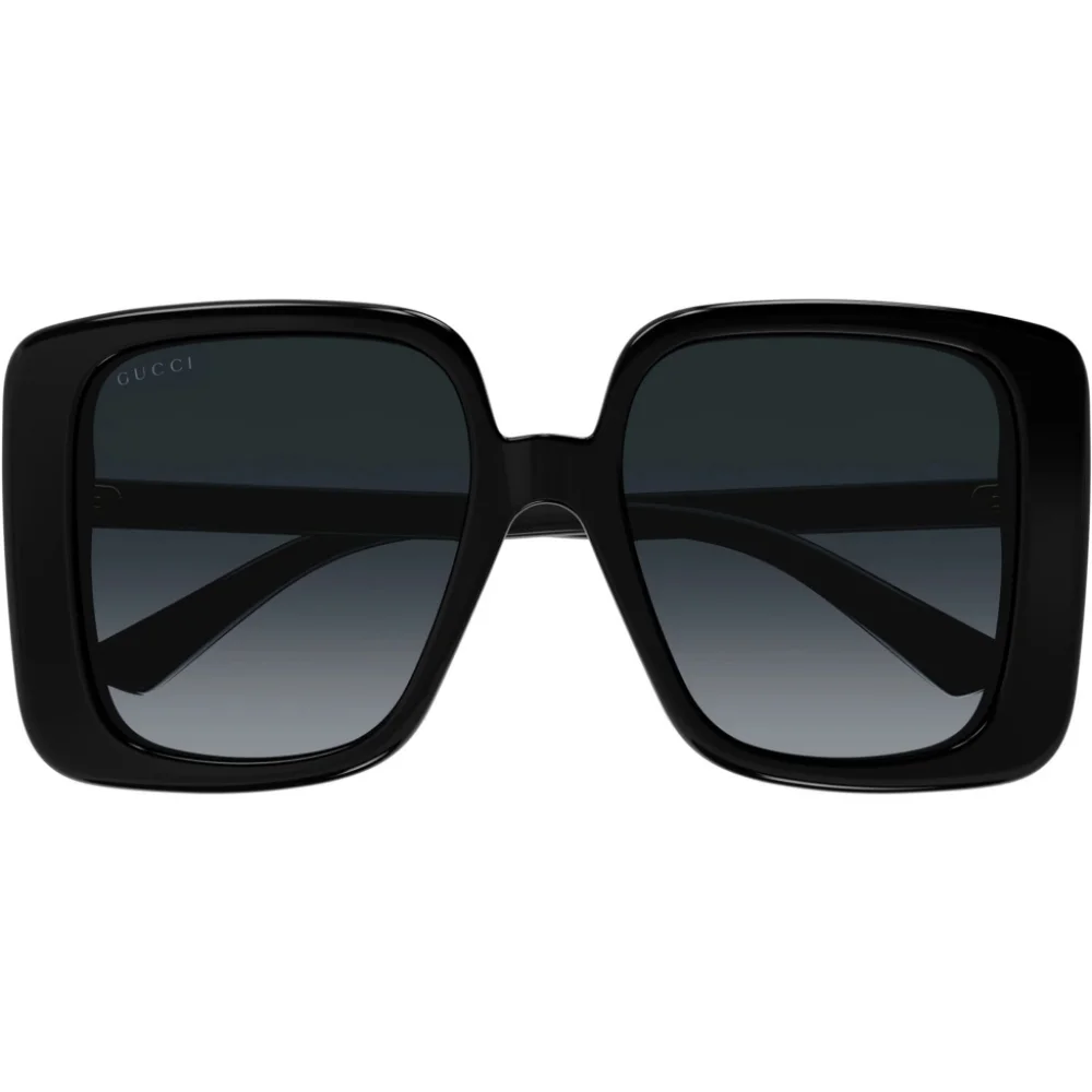 NEW GUCCI GG1314S 001 WOMEN’S BLACK SQUARE SUNGLASSES - Picture 3 of 6